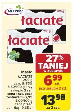 Carrefour Market Masło ŁACIATE oferta