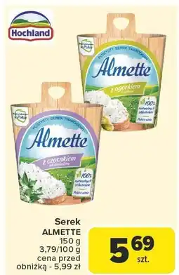 Carrefour Serek Almette 150g Hochland oferta