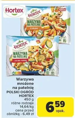 Carrefour Warzywa mrożone na patelnię Polski Ogród Hortex 450g oferta