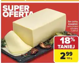 Carrefour Market Ser żółty edamski Carrefour Market oferta