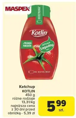 Carrefour Market Ketchup Kotlin oferta