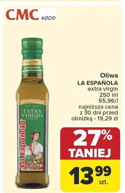 Carrefour Oliwa z oliwek extra virgin La Española oferta