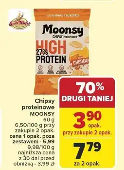 Carrefour Chipsy proteinowe MOONSY oferta