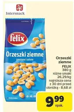 Carrefour Orzeszki ziemne Felix oferta