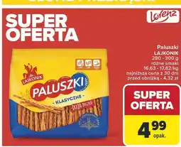 Carrefour Paluszki Lajkonik oferta
