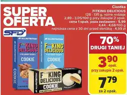 Carrefour Market Ciastka F!TKING DELICIOUS Cookie różne rodzaje SFD oferta