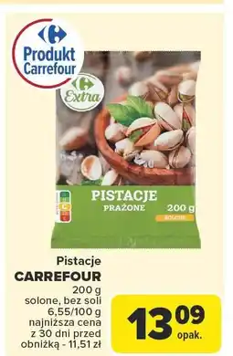 Carrefour Pistacje prażone Carrefour oferta