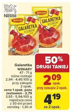 Carrefour Galaretka Winiary oferta