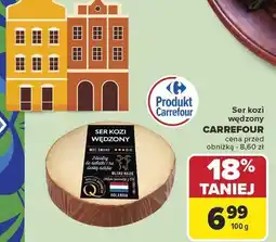 Carrefour Market Ser kozi wędzony Carrefour oferta