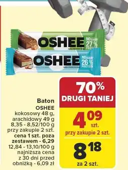 Carrefour Baton OSHEE kokosowy/migdałowy oferta