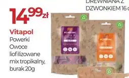 Zoo Karina Vitapol Powerki Owoce liofilizowane mix tropikalny, burak oferta