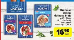 Carrefour Kiełbasa biała Alaska Morliny oferta