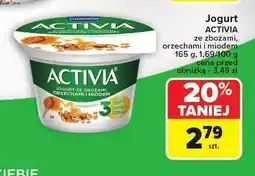Carrefour Jogurt Activia z orzechami i miodem oferta