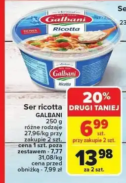 Carrefour Ser ricotta Galbani oferta