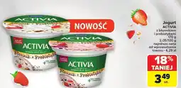 Carrefour Jogurt Activia z błonnikiem i probiotykami oferta