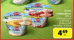 Carrefour Krem Cremeness Zott Primo oferta