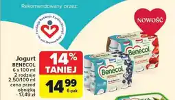 Carrefour Jogurt Benecol oferta