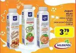 Carrefour Jogurt Milko Mlekpol oferta