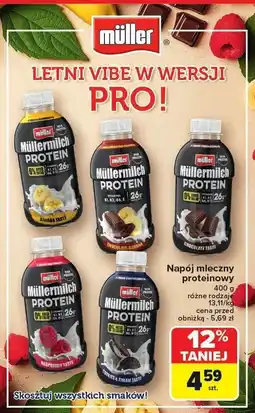 Carrefour Napój mleczny proteinowy Müller oferta
