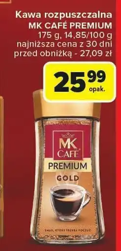 Carrefour Kawa rozpuszczalna MK Cafe Premium oferta