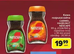 Carrefour Kawa rozpuszczalna Nescafe Carmel, Hazelnut oferta