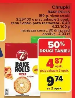Carrefour Chrupki 7Days różne rodzaje oferta