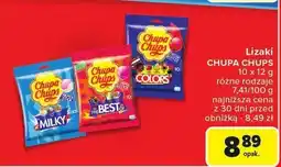 Carrefour Lizaki Chupa Chups różne rodzaje oferta