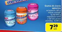 Carrefour Guma do żucia Mentos w butelce różne rodzaje oferta