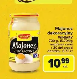 Carrefour Majonez dekoracyjny Winiary oferta