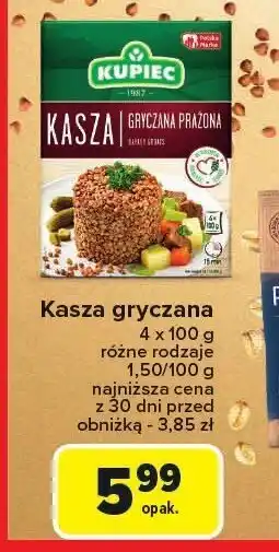 Carrefour Kasza gryczana Kupiec oferta