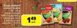 Carrefour Zupa instant Gorący Kubek Knorr różne rodzaje oferta