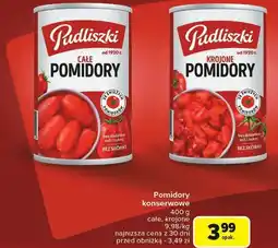 Carrefour Pomidory konserwowe Pudliszki całe, krojone oferta