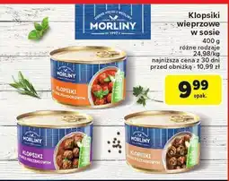 Carrefour Klopsiki wieprzowe w sosie Morliny oferta