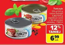 Carrefour Tuńczyk Graal różne rodzaje oferta