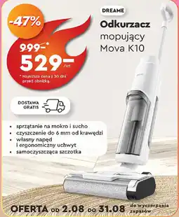 Biedronka DREAME Odkurzacz mopujący Mova K10 oferta