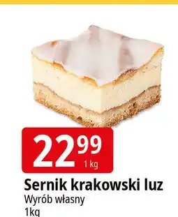 E.Leclerc Sernik krakowski Cukiernia E.leclerc oferta