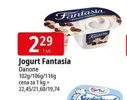E.Leclerc Jogurt z płatkami w czekoladzie Danone Fantasia oferta