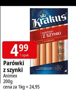 E.Leclerc Parówki z szynki Krakus Animex oferta