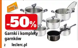 E.Leclerc Komplet garnków oferta