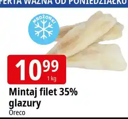 E.Leclerc Mintaj filet bez skóry Oreco oferta