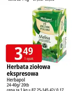 E.Leclerc Herbatka melisa Herbapol Zielnik Polski oferta