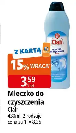 E.Leclerc Mleczko do czyszczenia activ Wiodąca Marka Clair oferta