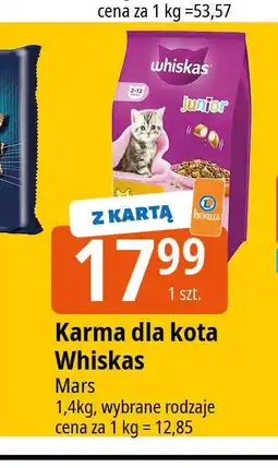 E.Leclerc Karma dla kota z kurczakiem Whiskas Junior oferta