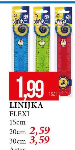E.Leclerc Linijka flexi 30 cm Astra oferta