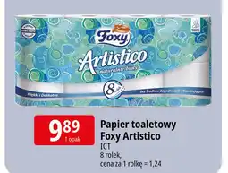 E.Leclerc Papier toaletowy biały Foxy Artistico oferta