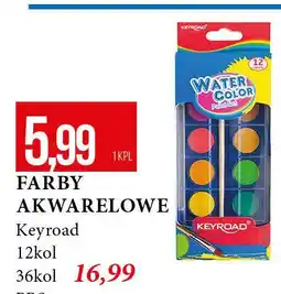E.Leclerc Farby akwarelowe Keyroad oferta