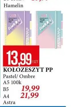 E.Leclerc Kołozeszyt a4/100 k. ombre Astra oferta