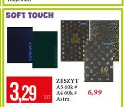 E.Leclerc Zeszyt a4/60 k. kratka Astra oferta