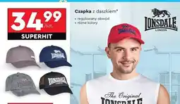 Biedronka Czapka z daszkiem Lonsdale oferta