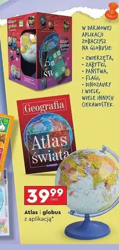 Biedronka Atlas i globus z aplikacją oferta